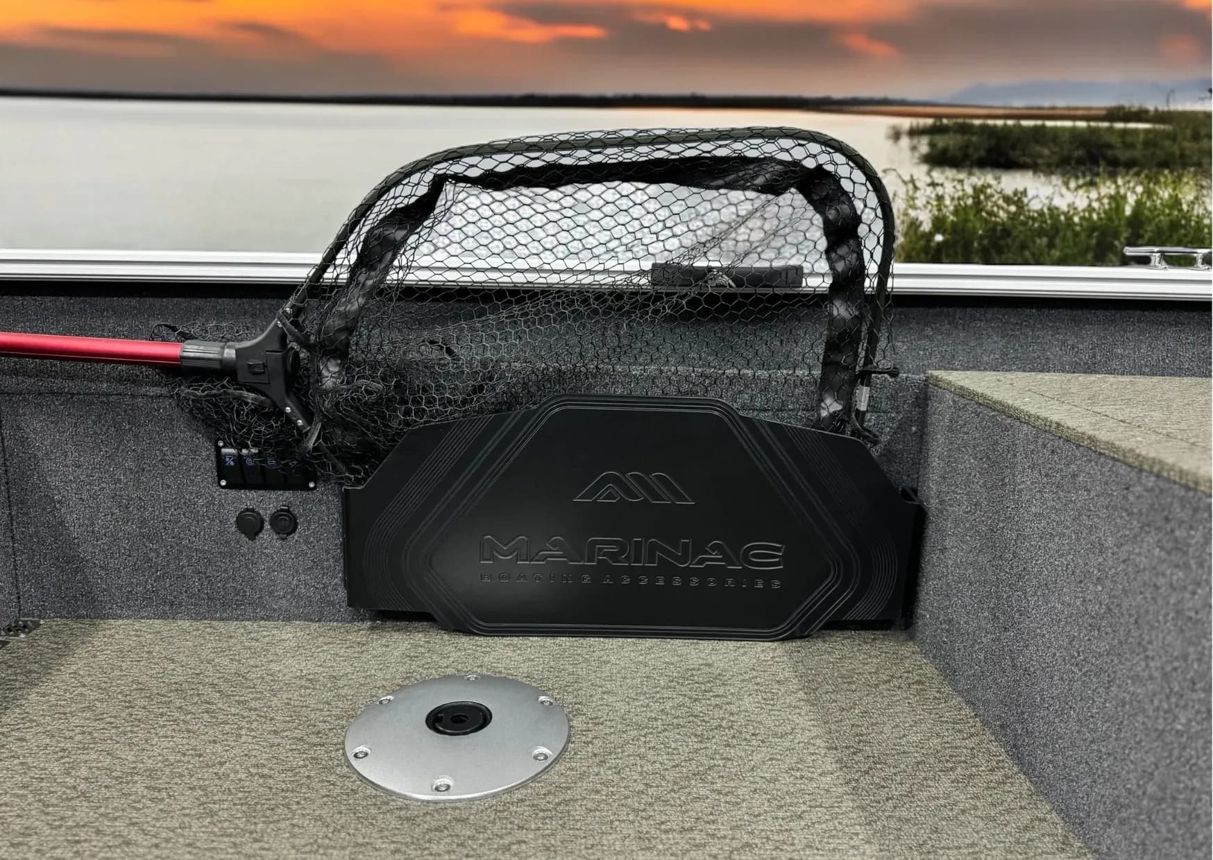 Folding Net Boat Holder 2