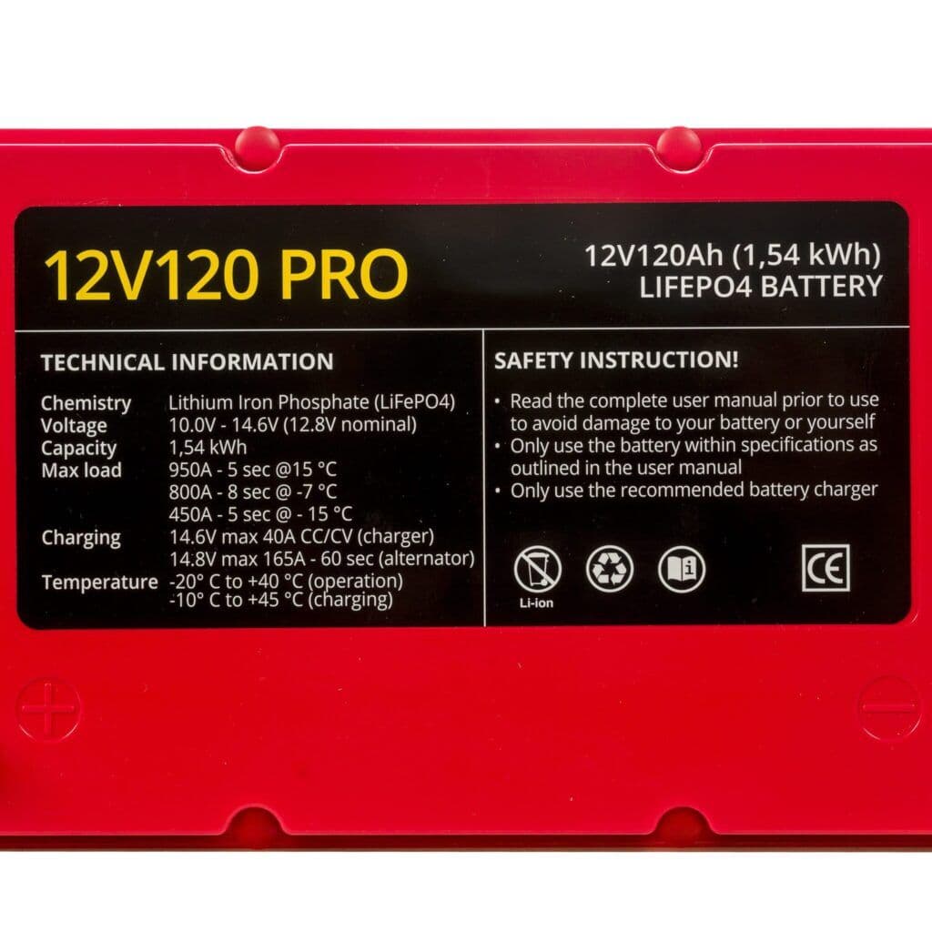 Baterie LiFePO4 12V120 PRO Camper