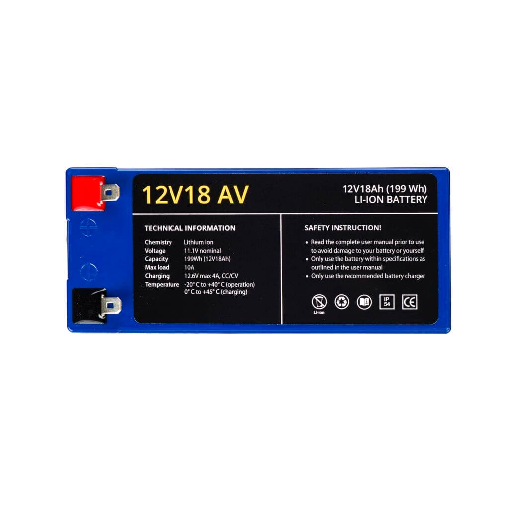 Baterie litiu 12V18 AV