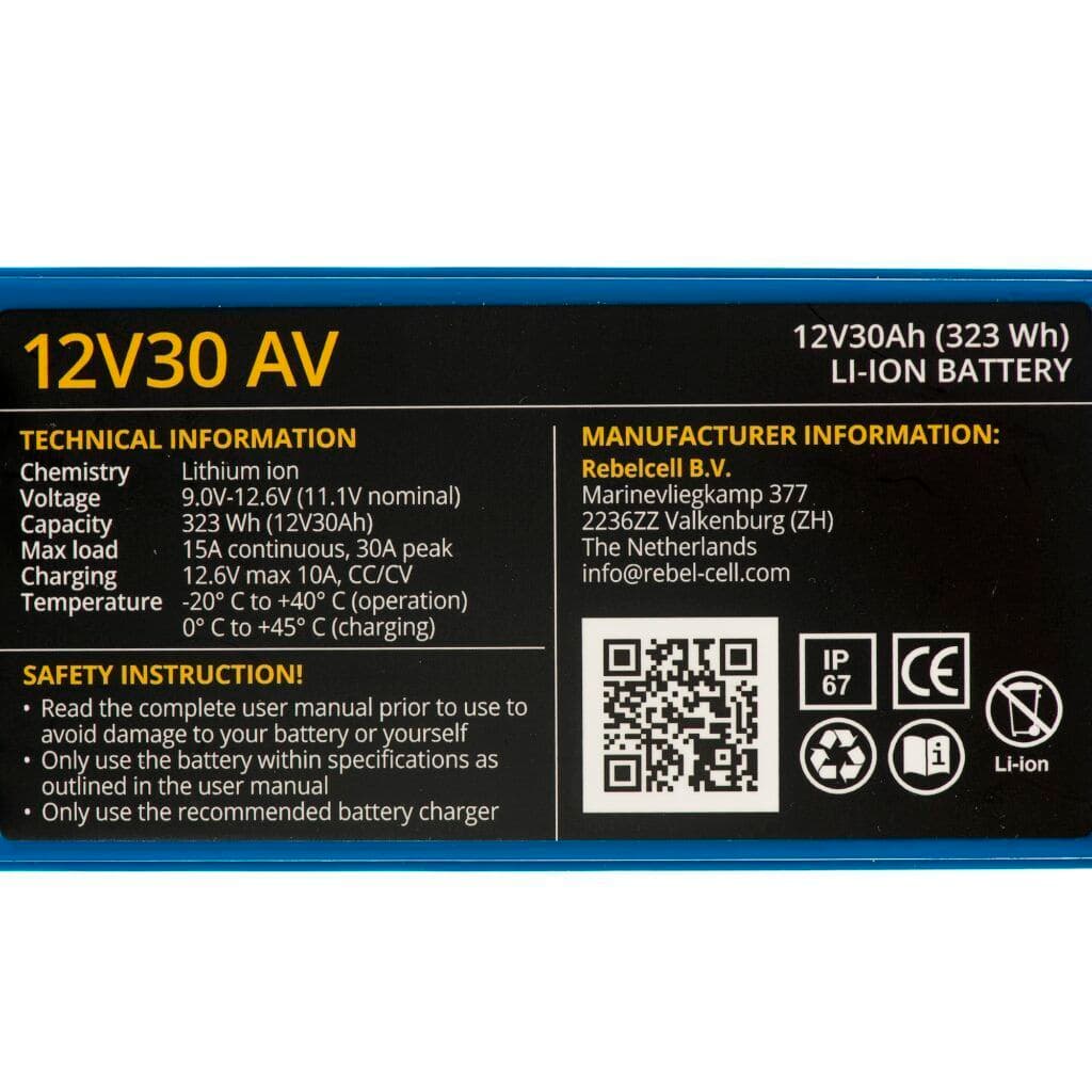 Baterie cu litiu 12V30 AV (Model 2025) 4