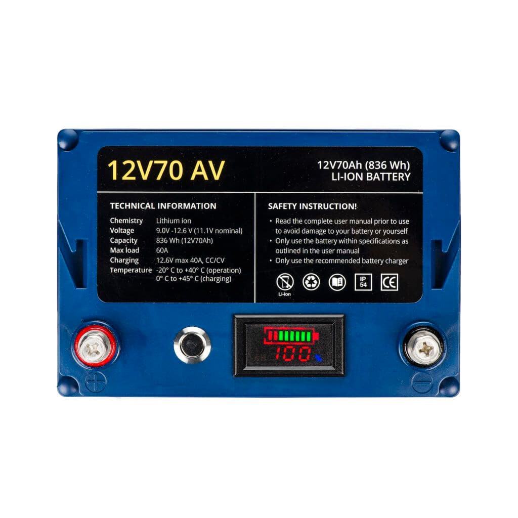 Baterie litiu 12V70 AV Resigilat Cat – B 2