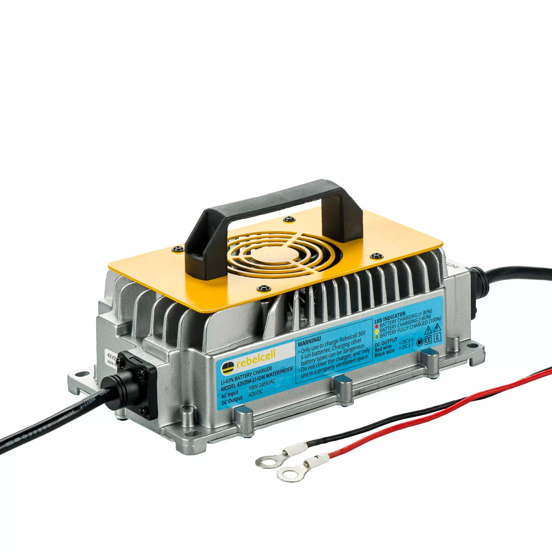 42V20A Lithium charger waterproof (IP65)