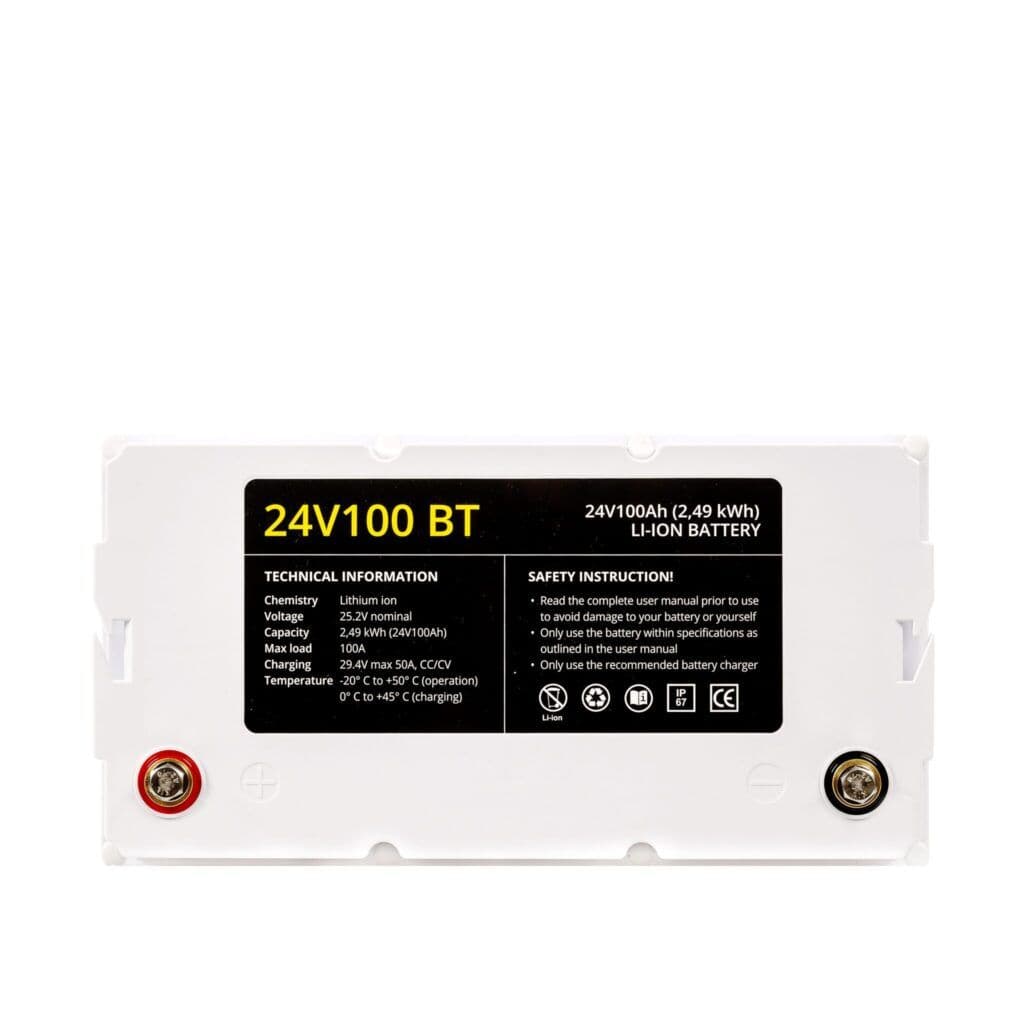 Baterie cu litiu 24V100 BT Resale Cat – A 2