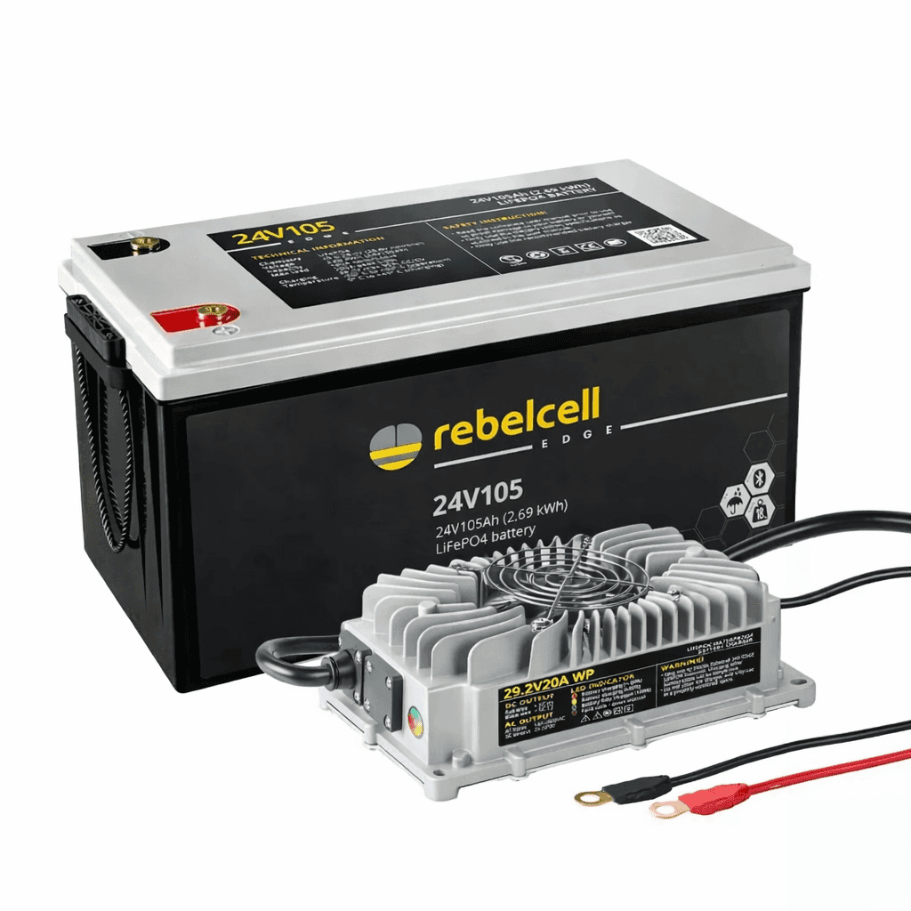 24V105 EDGE (2,69 kWh) with Charger 29.2V20A waterproof
