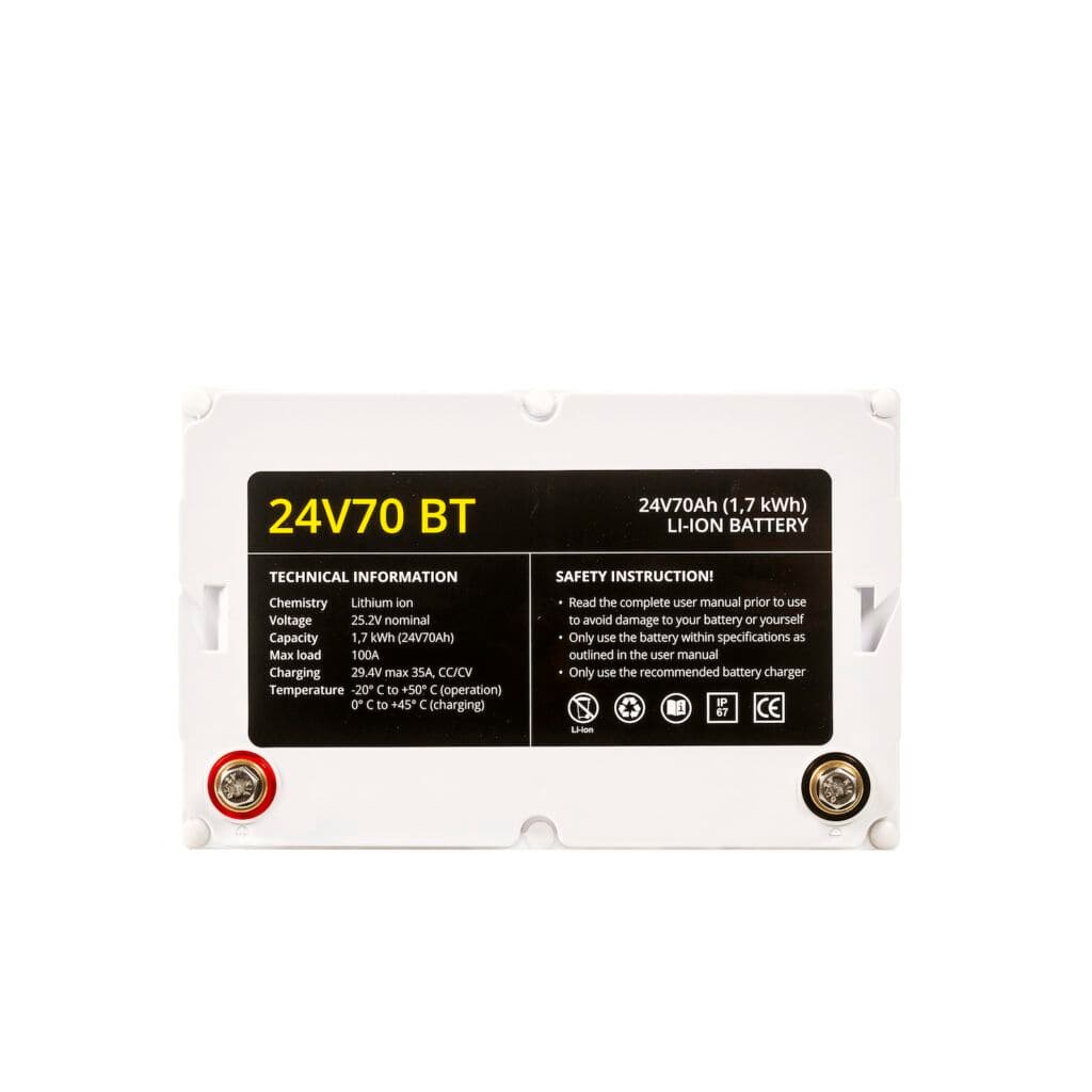 Baterie cu litiu 24V70 BT Resale Cat – A 3