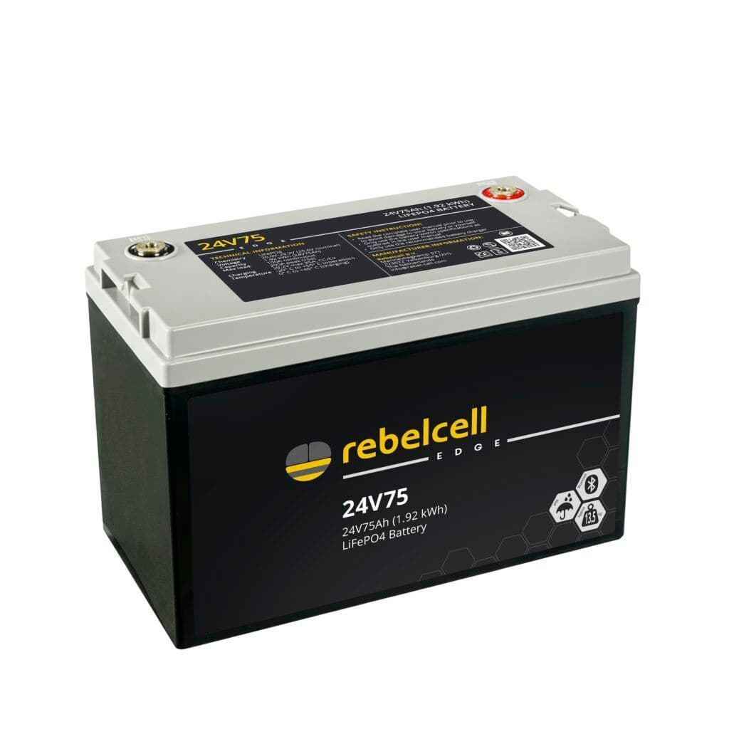 24V75 EDGE LiFePO4 battery