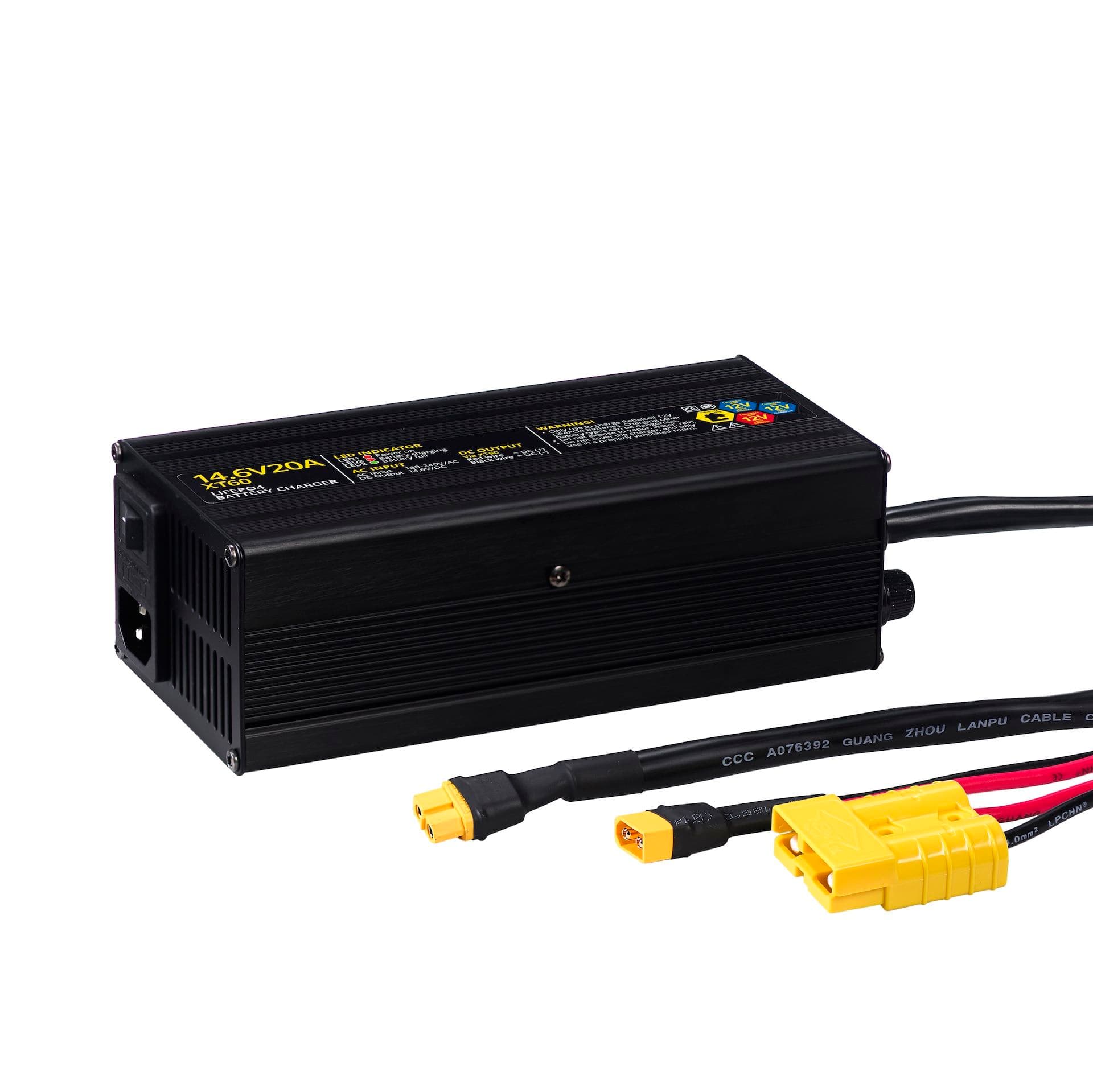 14.6V20A XT60 LiFePO4 Charger