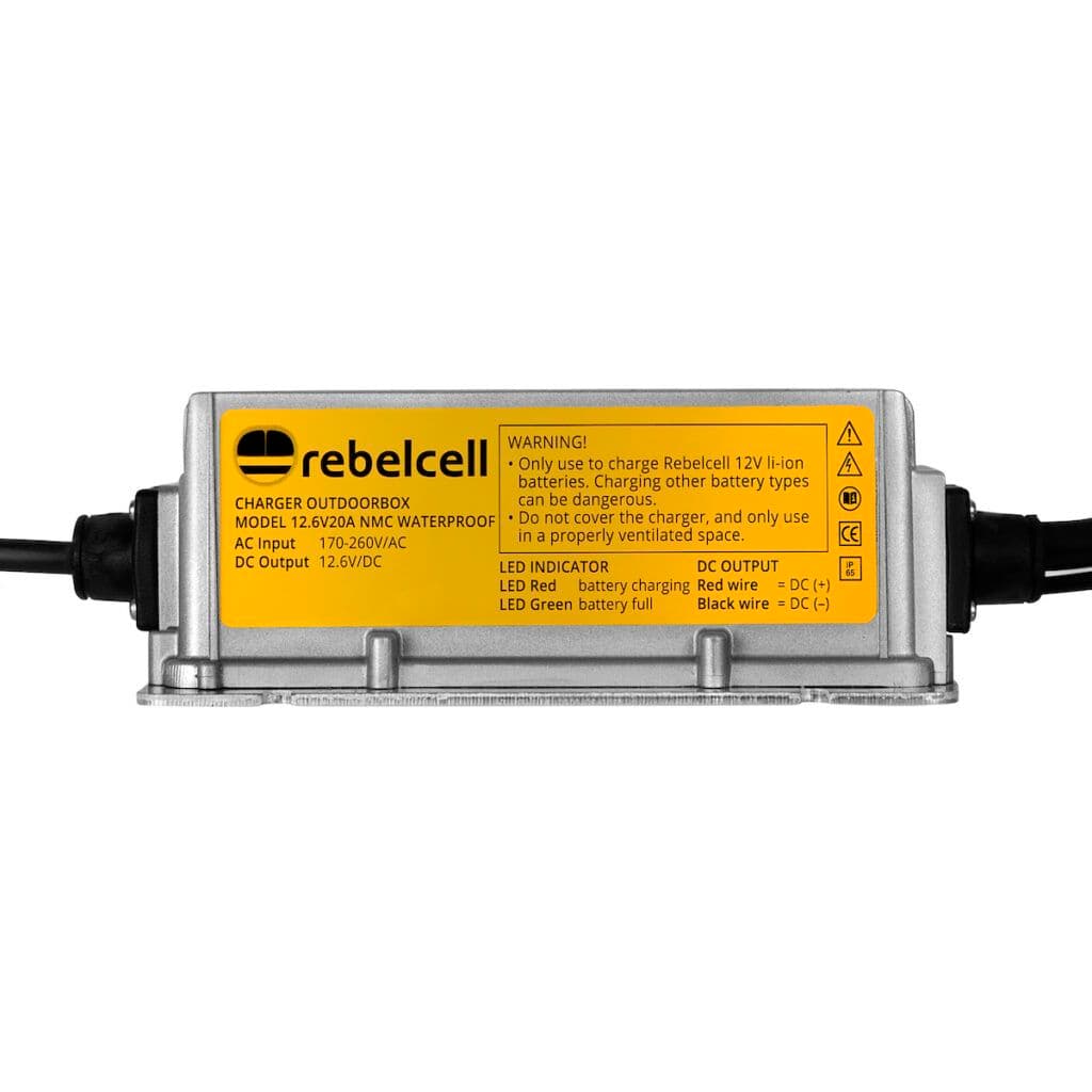 12.6V20A Lithium charger for Outdoorbox waterproof (IP65) 2