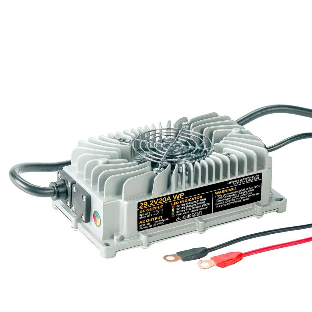 29.2V20A LiFePO4 charger waterproof (IP65)