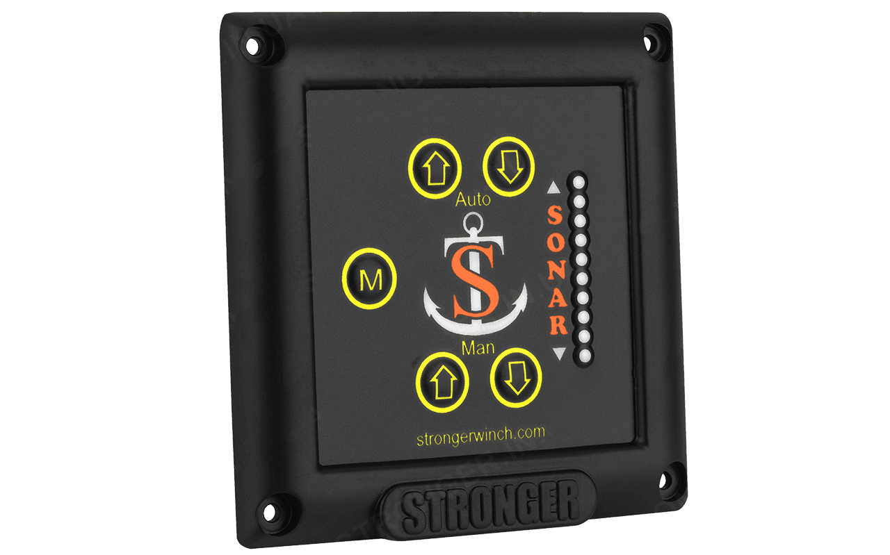 Manual control panel for the sonar position controller