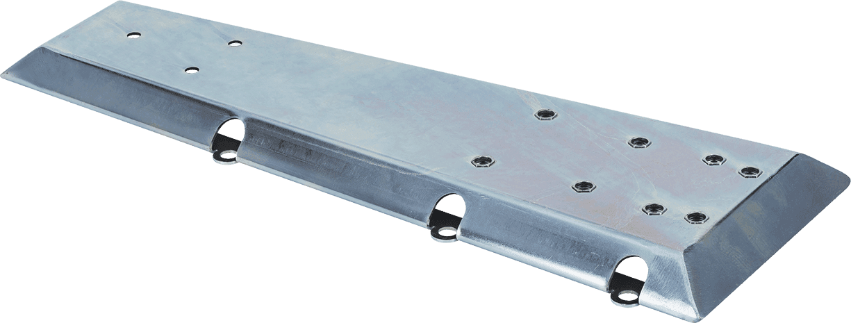 Platform for fastening on a boat
