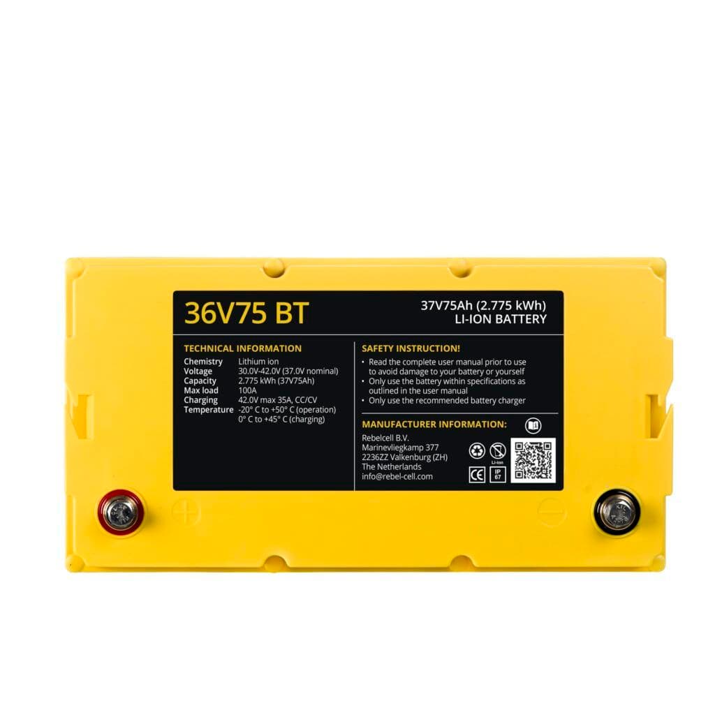 36V75 BT Lithium battery