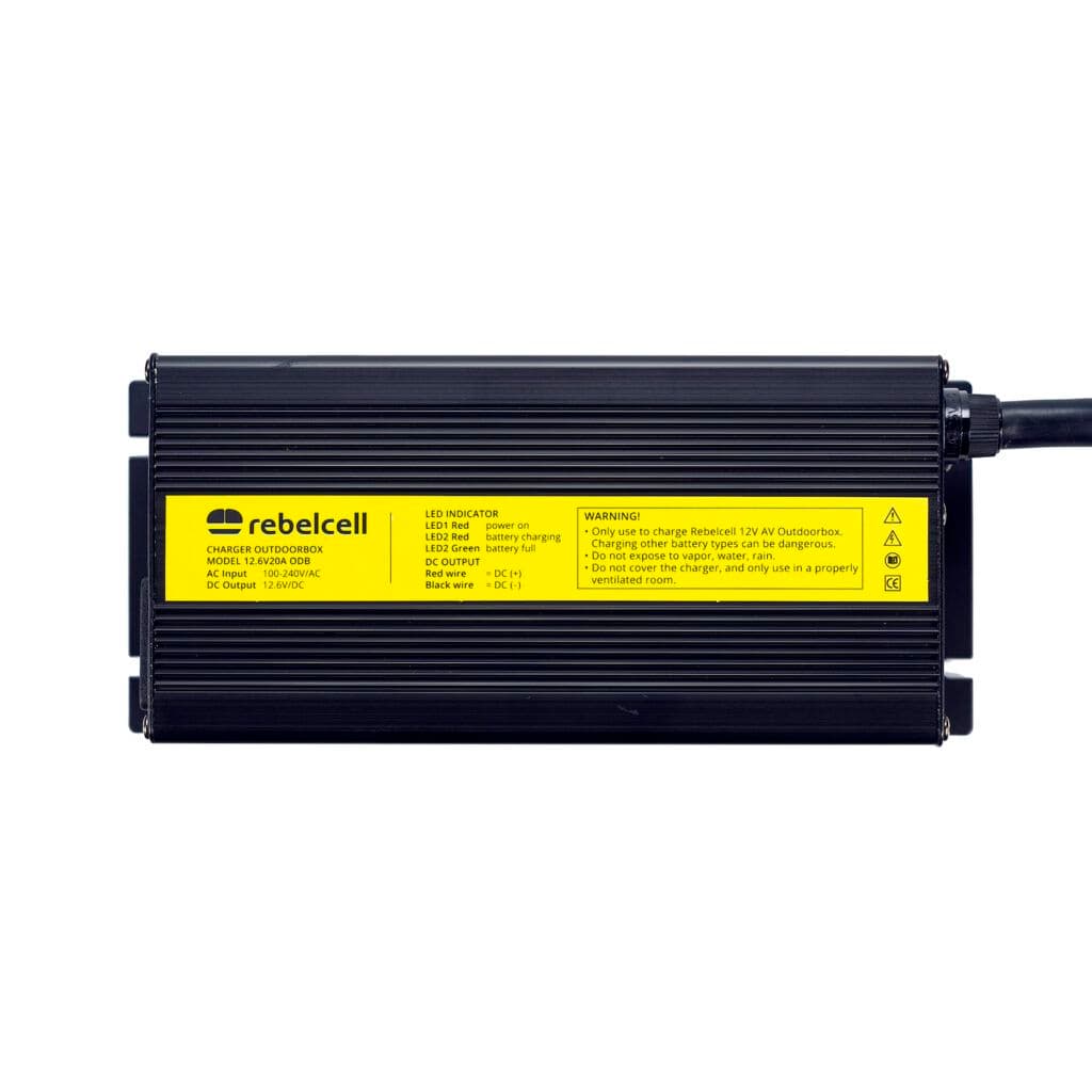 Încărcător litiu 12.6V20A pentru Outdoorbox 2