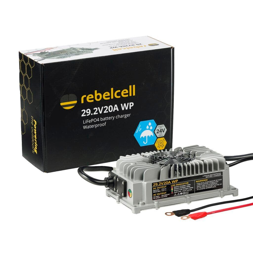 29.2V20A LiFePO4 charger waterproof (IP65)