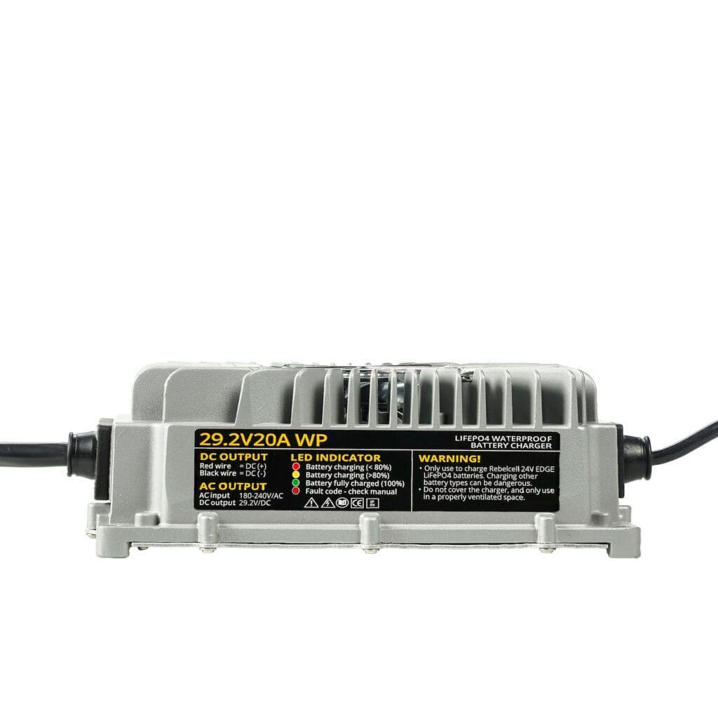 29.2V20A LiFePO4 charger waterproof (IP65) 3